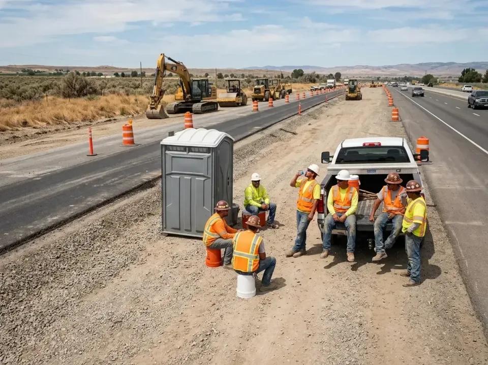 highway-road-construction-crew-007 — frequently asked questions, Porta Potty and Restroom Rentals in Apison, TN
